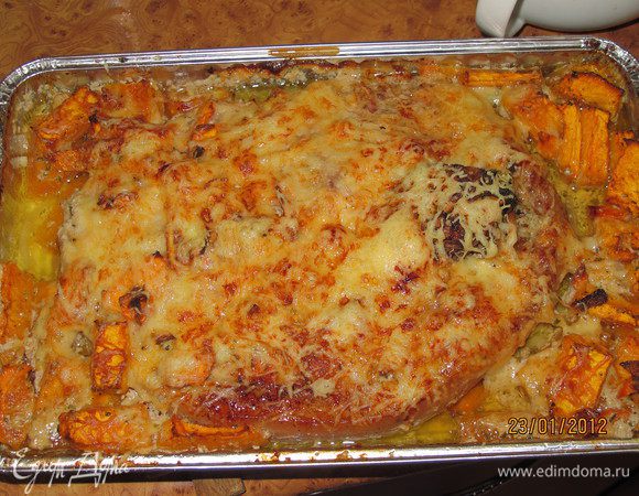 И приятного аппетита! Здесь и белое вино подойдёт и красное.