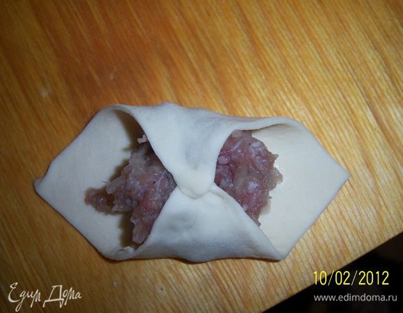 ...уголки соеденяем по диагонали