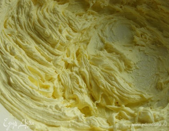 Масло взобьем с сахарной пудрой, 