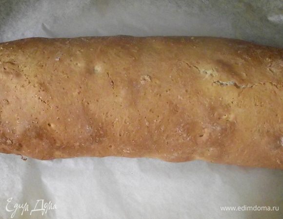 Через полчаса у нас уже колбаска побольше:)