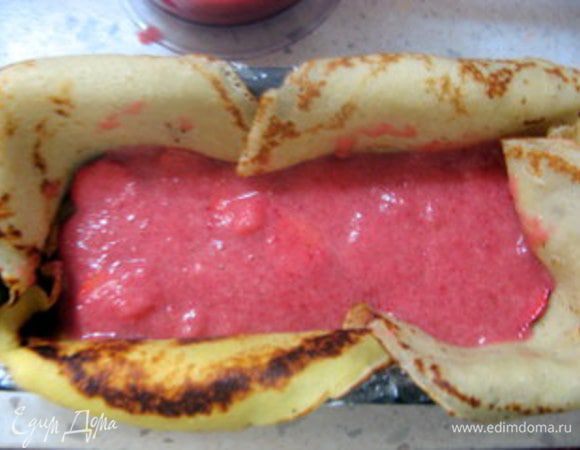 на неё –желе 