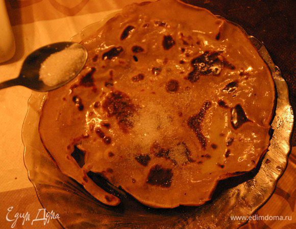 ... посыпать 1 ч.л. сахара.