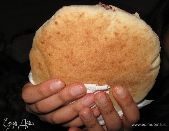 Поливаем сверху тхиной и кушаем:)