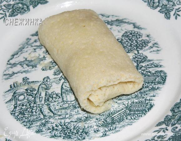 Заворачиваем конвертиком.