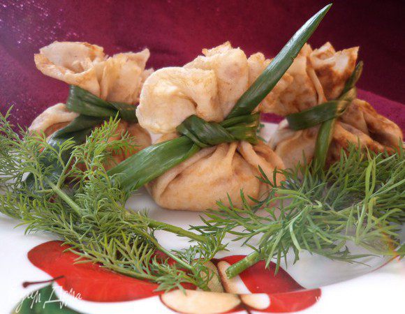 Разложите блинчики в тарелку и украсьте зеленью.
     ПРИЯТНОГО АППЕТИТА!