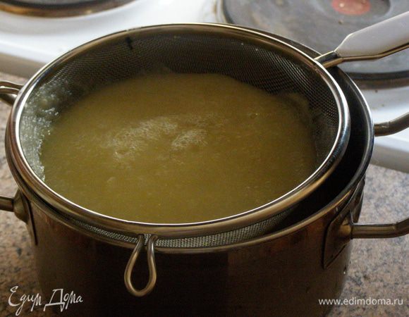 Дополнительно протрем через сито