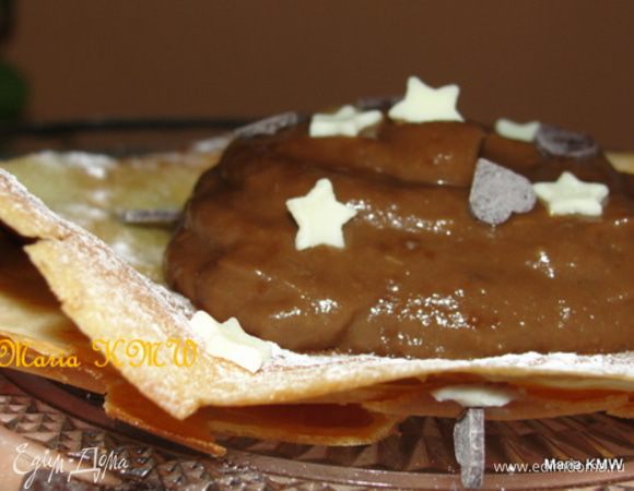 Попробуйте блинчики с кремом и по этому рецепту.
http://www.edimdoma.ru/recipes/37156