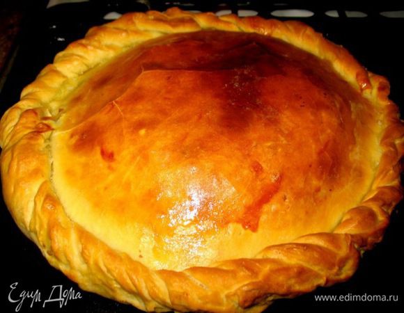 №1 Этот курник поменьше росточком и попроще в слоях)Быстрый такой)