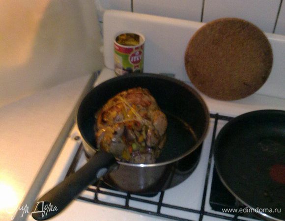 Под действием быстрой обжарки, все странички "заклеятся" и вся сочность овощной начинки останется внутри "книги".  