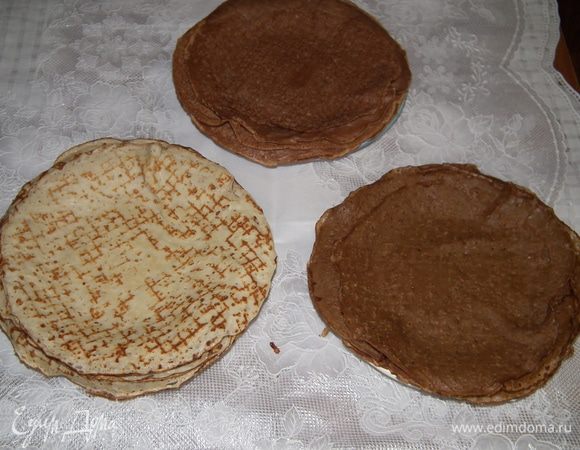 Потом просто блины.