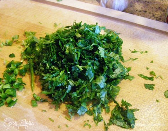 Зелень порубим