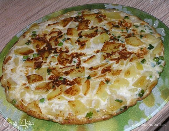 Подавать, снова перевернув на блюдо :)