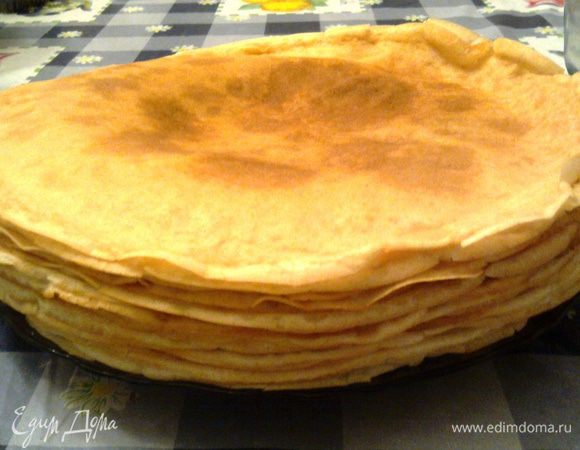 Испечь блины...