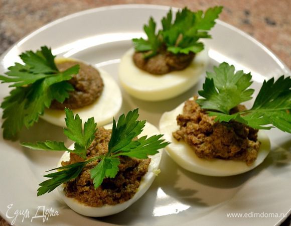 Первый вариант паштета готов!!!)