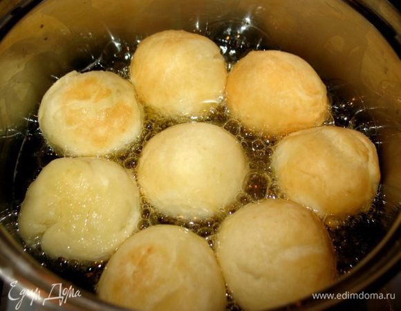 обжарила в масле..