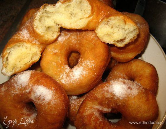 посыпать сахарной пудрой...
вот какие воздушные...