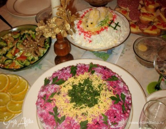 Новогодняя шуба...