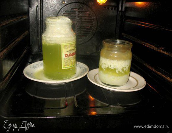 Поменьше баночки...и сколько выходит...