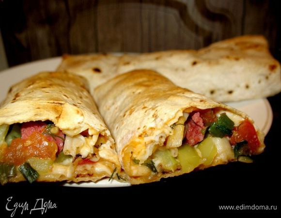 ставим в духовку или микроволновку...
Готово!!!