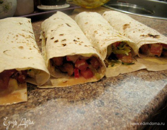 №3заворачиваем и в разогретую духовку мин.на 10.