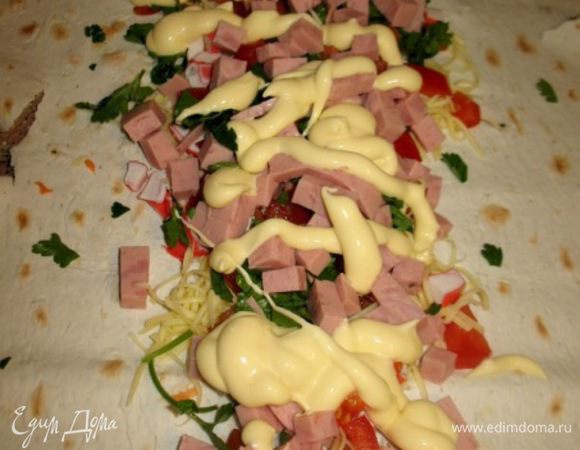 №2Готовлю мою-типа шаверма!!!)