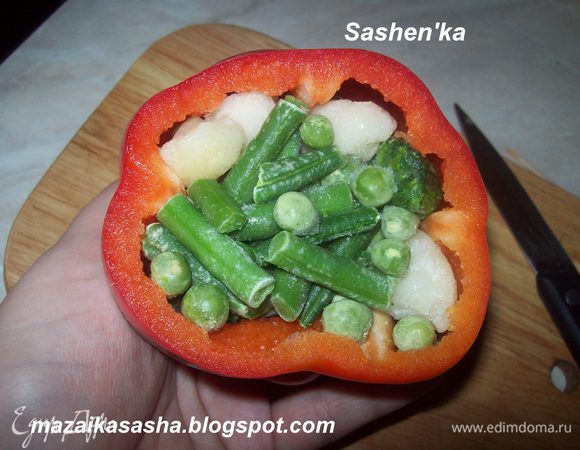 Солим и перчим.