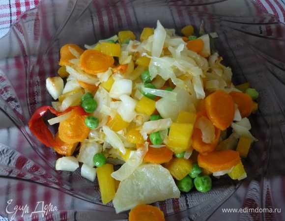 Подаём свободным, без соусов и приправ.