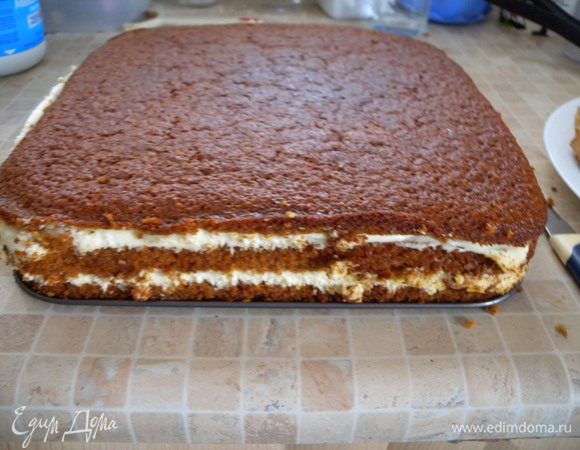 Отправляем в холодильник до полного застывания. 