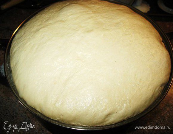 как тесто дышит всё пузырями!)