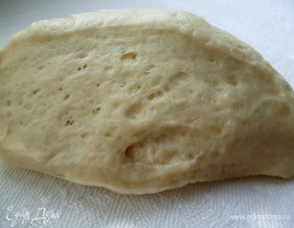 Вот такое тесто в разрезе.