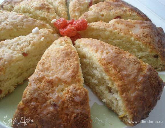 Сконы вкуснее всего есть теплыми с чаем или кофе!