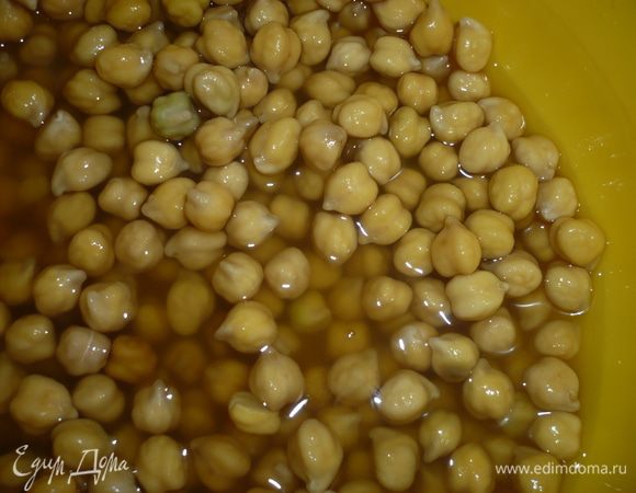 Нут замочить на ночь