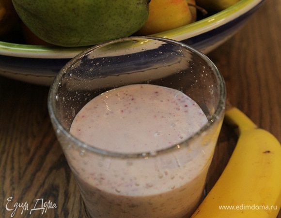 Добавить кунжутное семя и взбить все в однородную массу.