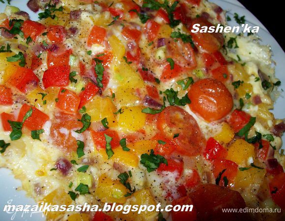 Готовое блюдо посыпьте зеленью и Прошу к столу.)