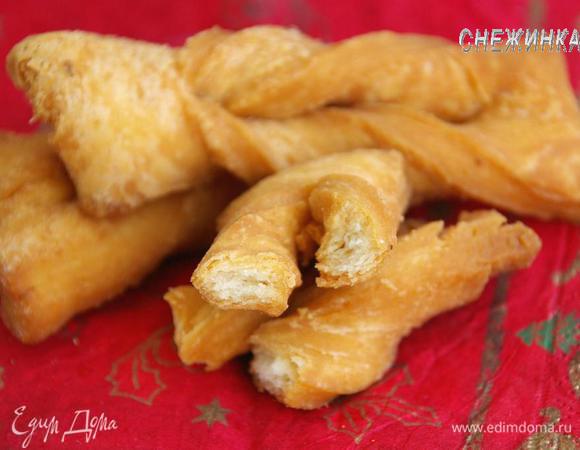 А вот такой он в разрезе, хорошо видно, как образовались слои!