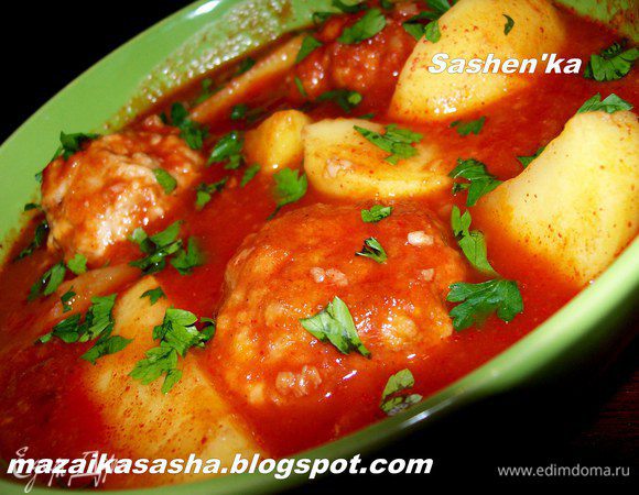 Допустимо добавить в этот суп картофель. Для этого варианта Вам надо сделать более жидкий соус  и добавить в суп несколько отваренных, разрезанных на четвертинки картофелин. Вот это больше похоже на суп.)