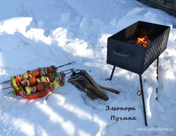 Готовим угли)