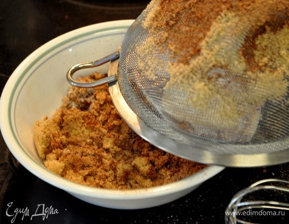 Желательно весь микс сухой  протереть через ситечко.