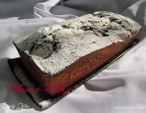 После выпечки притрусить коричневым сахаром или пудрой.