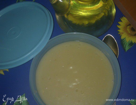 Теперь самое интересное! Мой свёкор-белорус любил полить кисель растительным маслом и посыпать крупной солью. Но это так сказать "на любителя"!