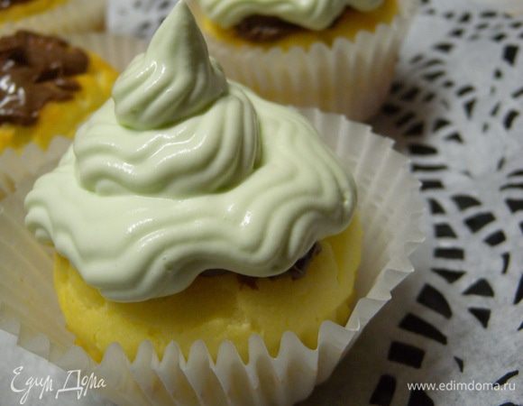 Осадить на холодные кексики. 