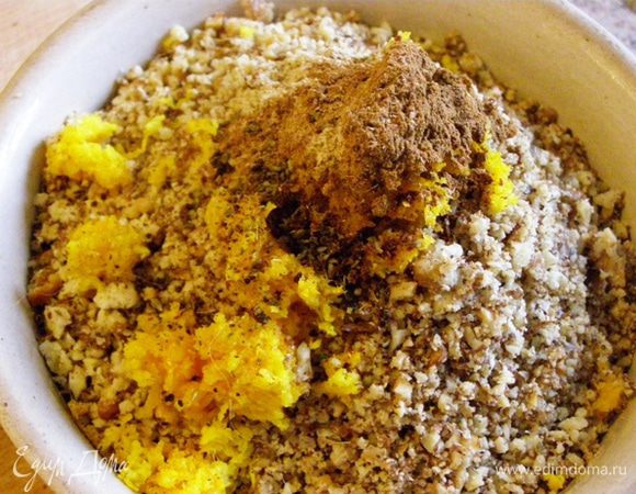 Добавим апельсиновую цедру и пряности