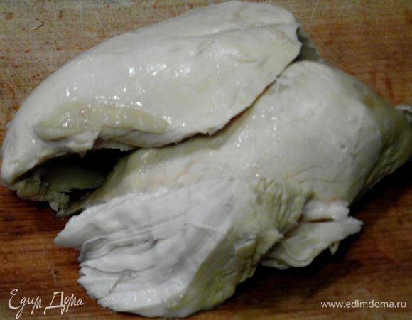 Отварить грудку...