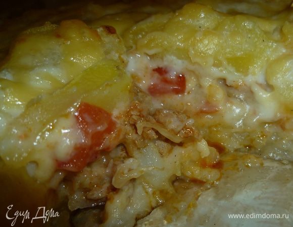 Поставить запеканку в разогретую до 180 градусов духовку минут на 25-30.

В итоге - нежная, сочная, просто "пальчики оближешь" - запеканка !
Приятного аппетита!