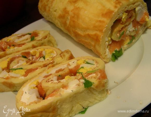 Разрезаем и подаем. Приятного аппетита)))
