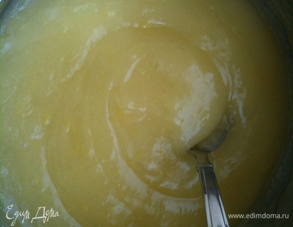 Остудить крем...