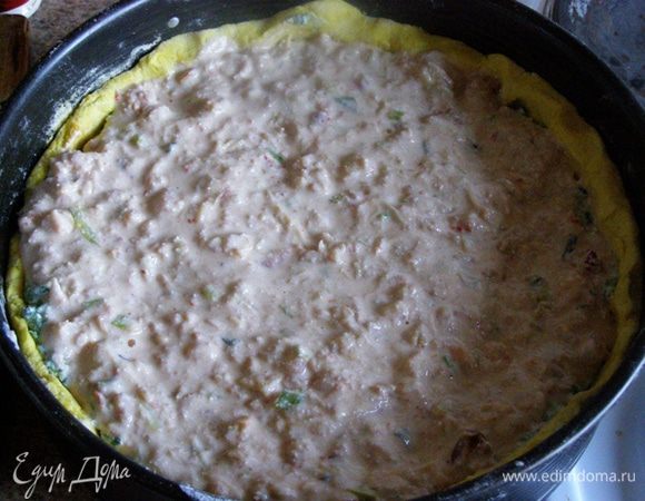 затем - креветочный слой