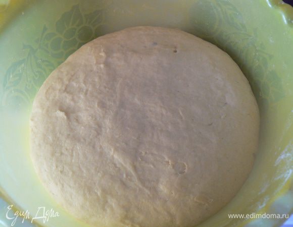 тесто должно увеличится  раза в три.