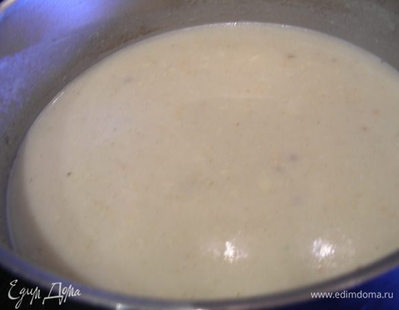 Превращаем суп в пюре.
