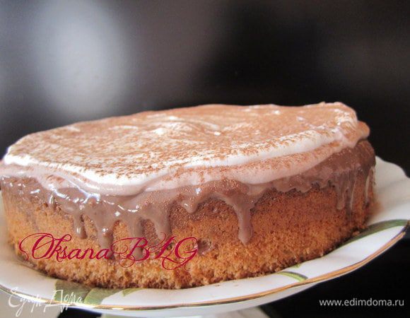 По желанию посыпать какао.